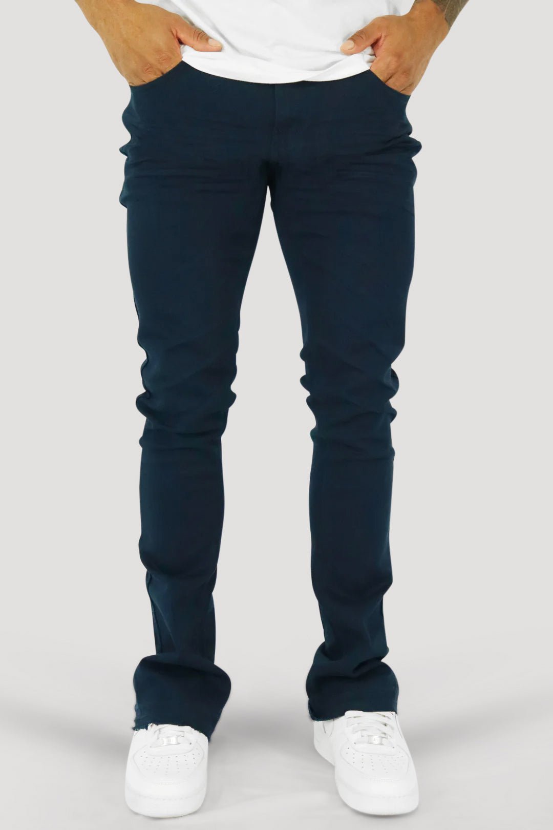 Vortex Stacked Denim (Navy) - Zamage