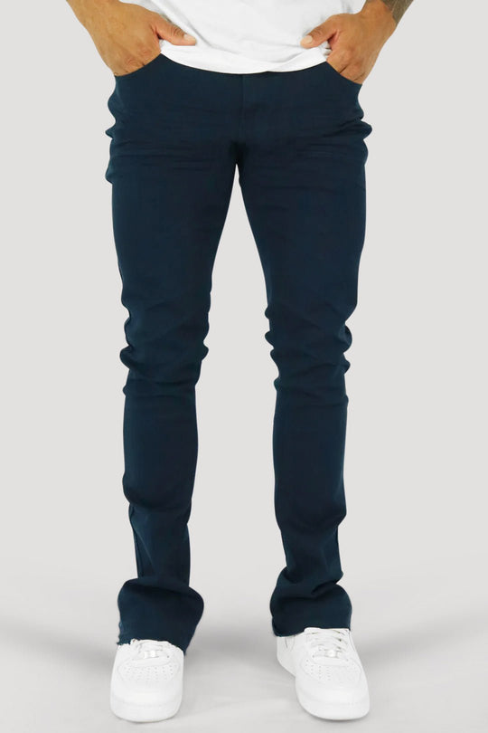 Vortex Stacked Denim (Navy) - Zamage