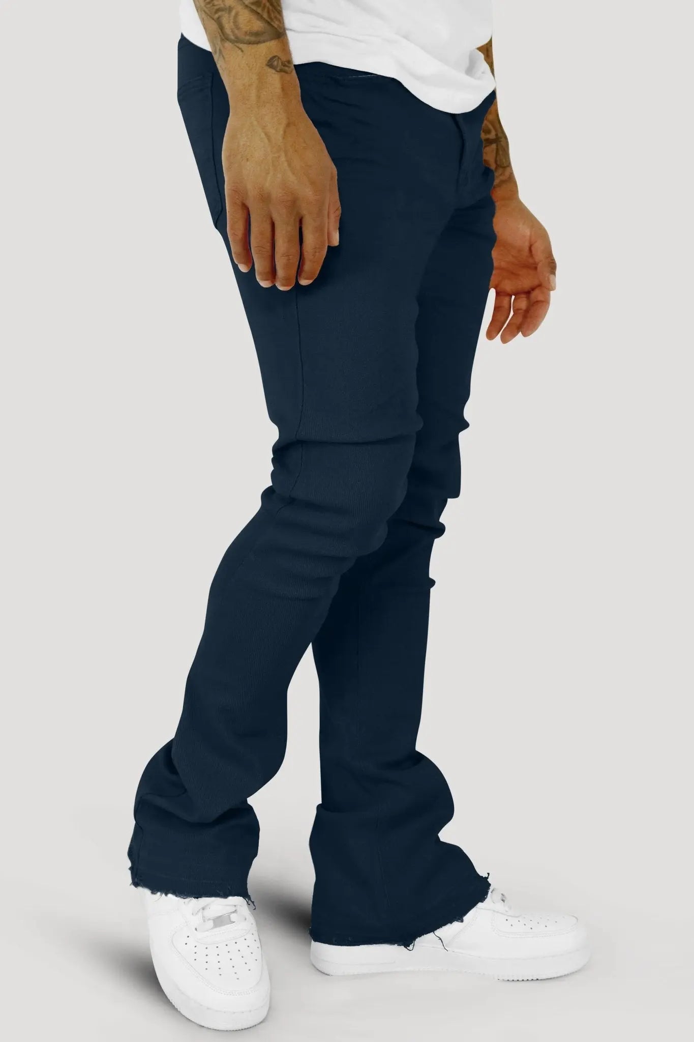 Vortex Stacked Denim (Navy) - Zamage
