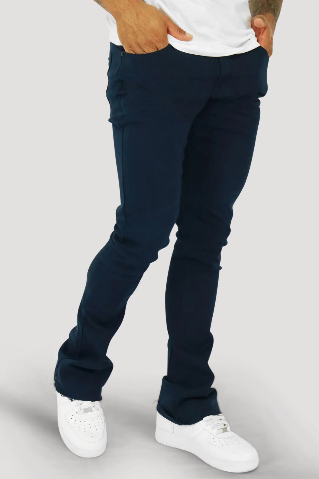 Vortex Stacked Denim (Navy) - Zamage