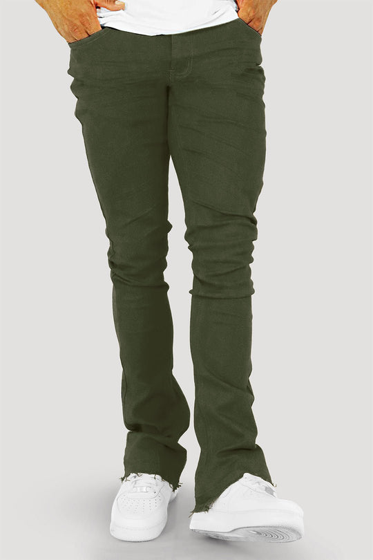 Vortex Stacked Denim (Olive) - Zamage