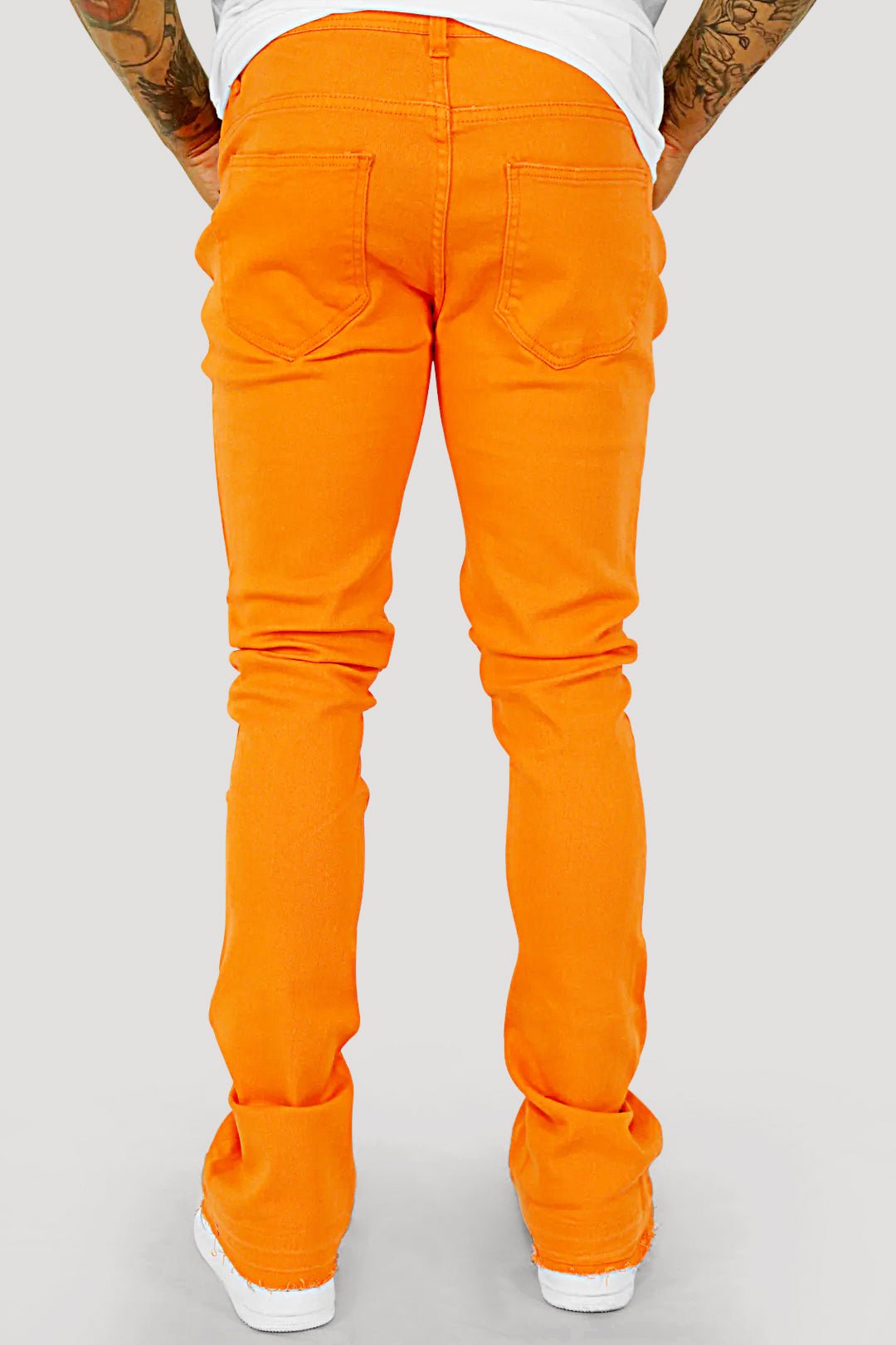 Vortex Stacked Denim (Orange) - Zamage