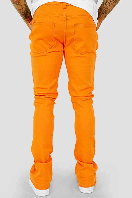 Vortex Stacked Denim (Orange) - Zamage