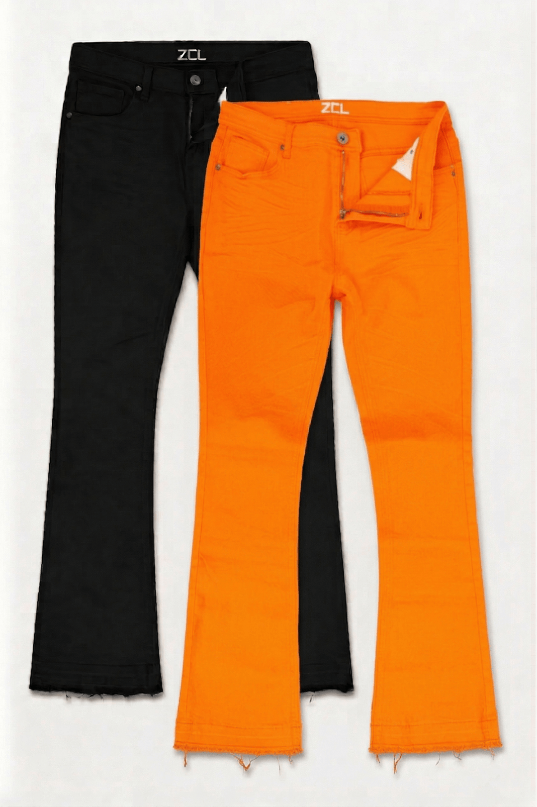 Vortex Stacked Denim Orange & Black (Bundle) - Zamage