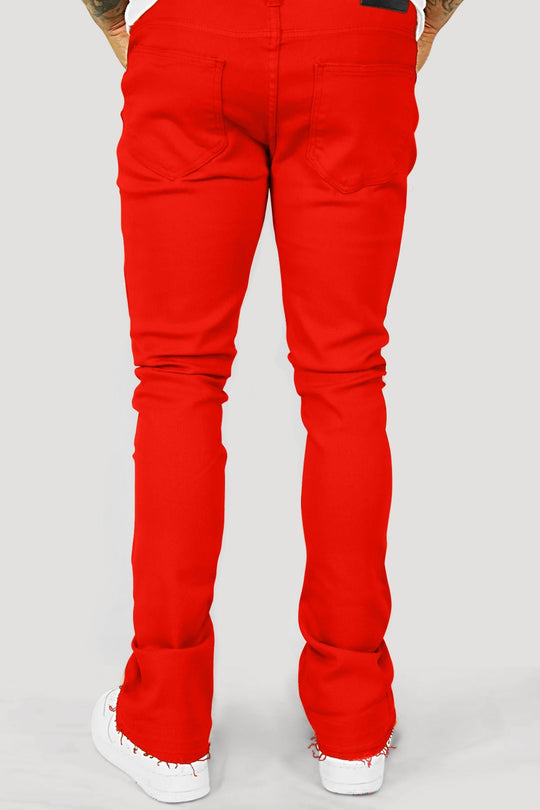 Vortex Stacked Denim Orange & Red (Bundle) - Zamage