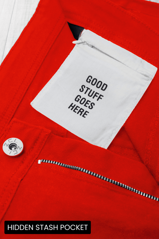 Vortex Stacked Denim Orange & Red (Bundle) - Zamage