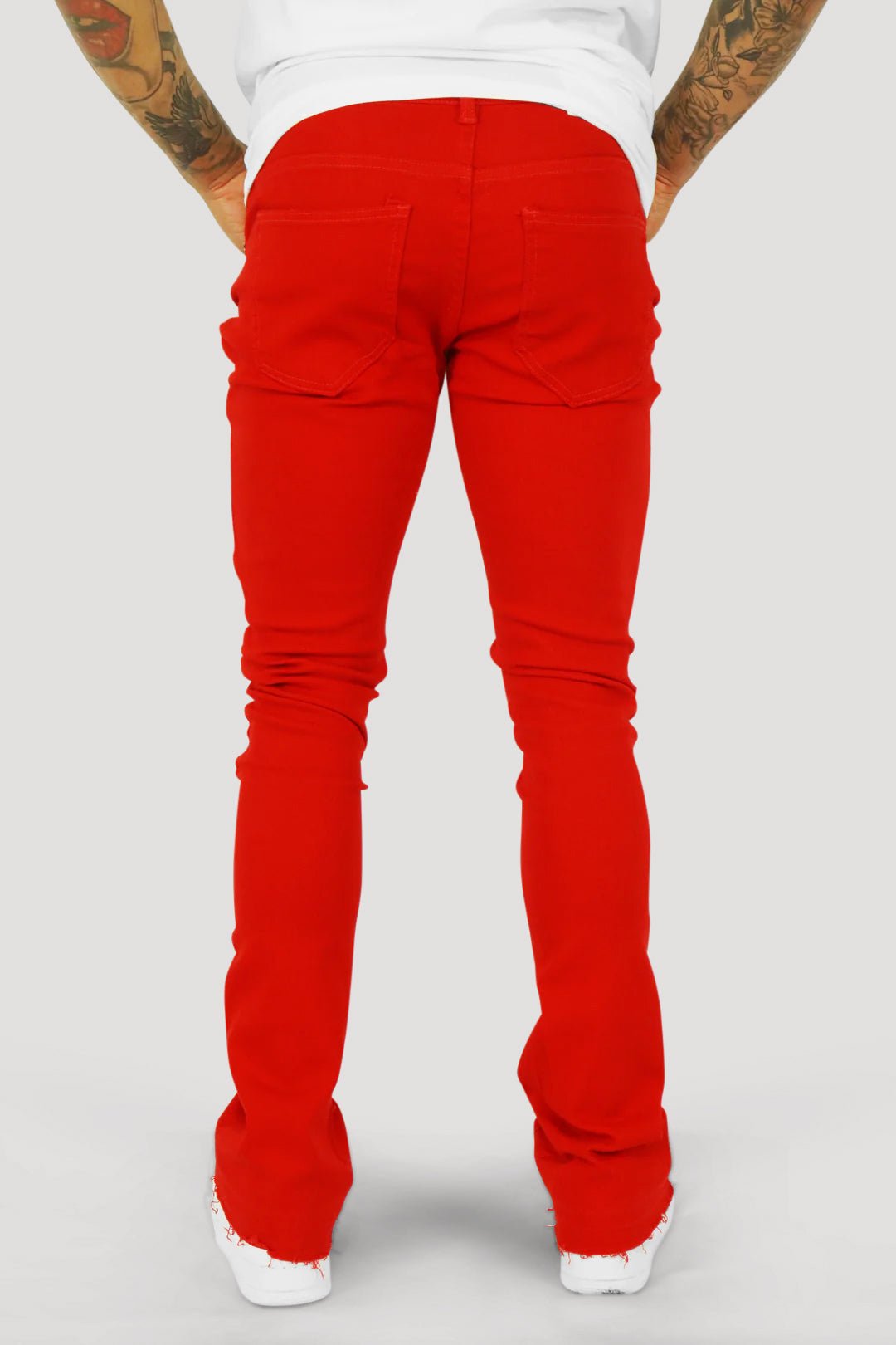 Vortex Stacked Denim (Red) - Zamage