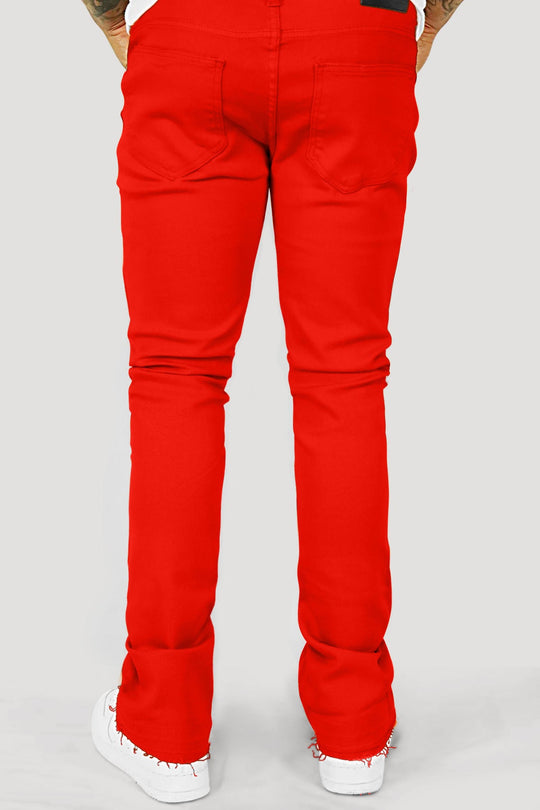 Vortex Stacked Denim (Red) - Zamage