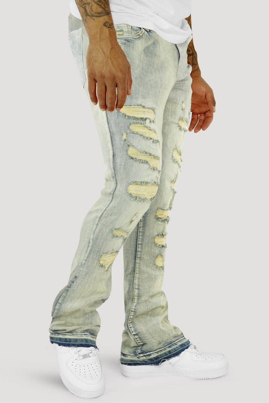 Vortex Stacked Denim (Vintage Wash) - Zamage
