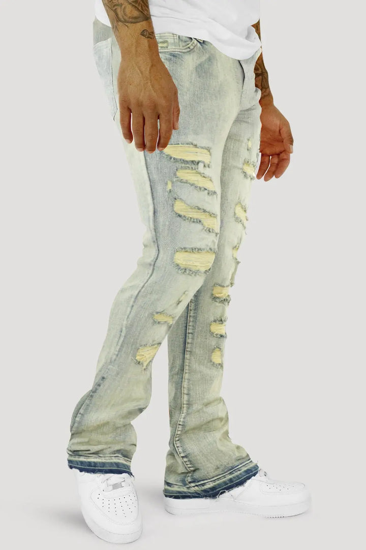 Vortex Stacked Denim (Vintage Wash) - Zamage