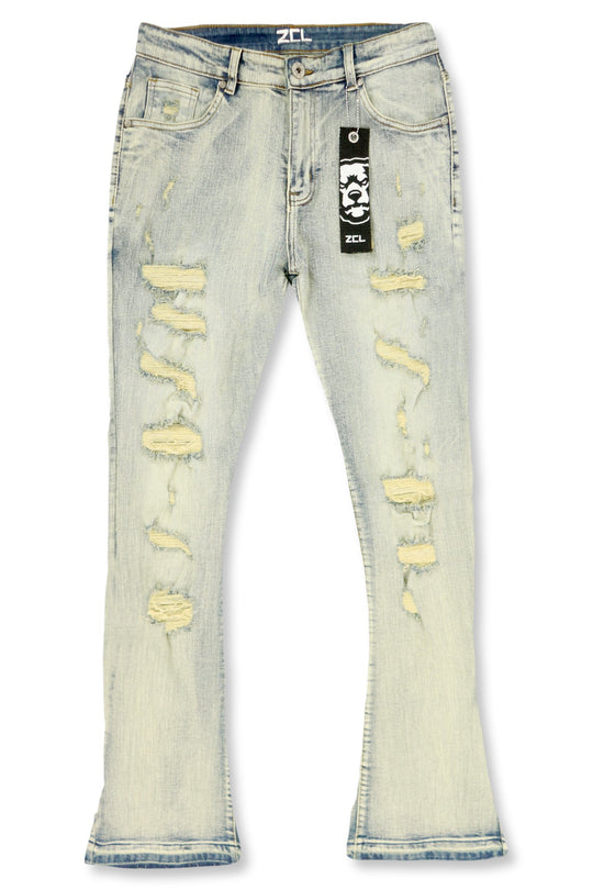Vortex Stacked Denim (Vintage Wash) - Zamage