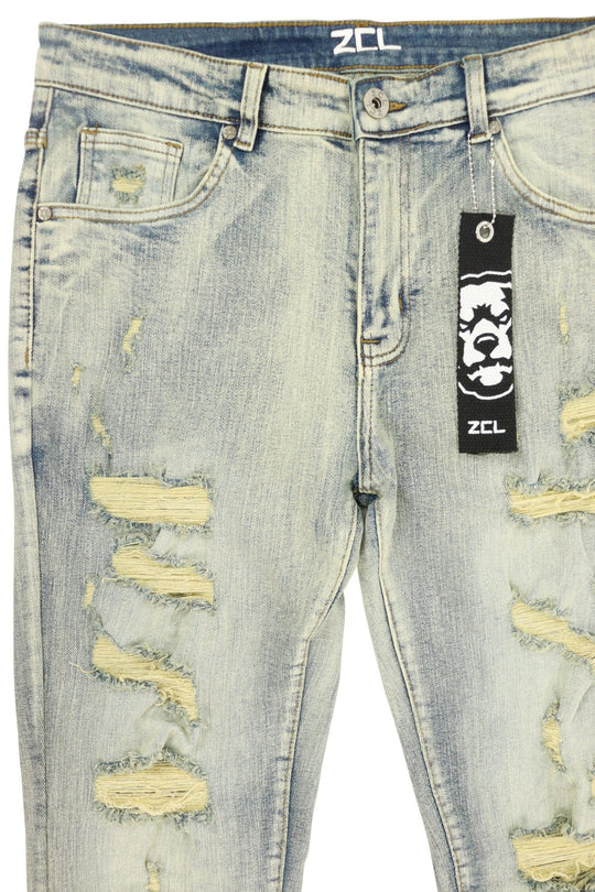 Vortex Stacked Denim (Vintage Wash) - Zamage