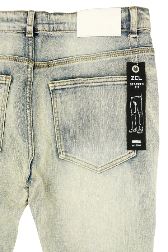 Vortex Stacked Denim (Vintage Wash) - Zamage