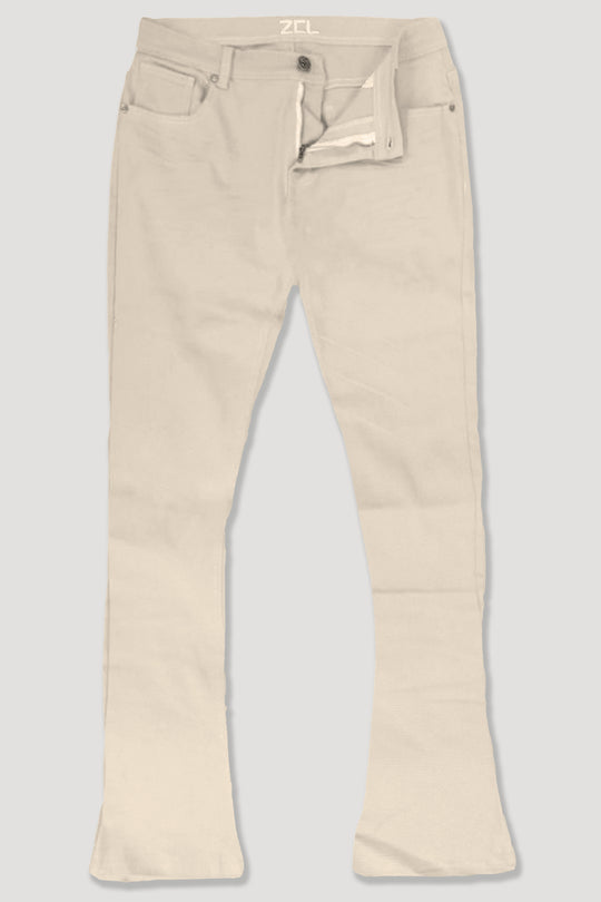 Vortex Stacked Denim (Tan Grey)