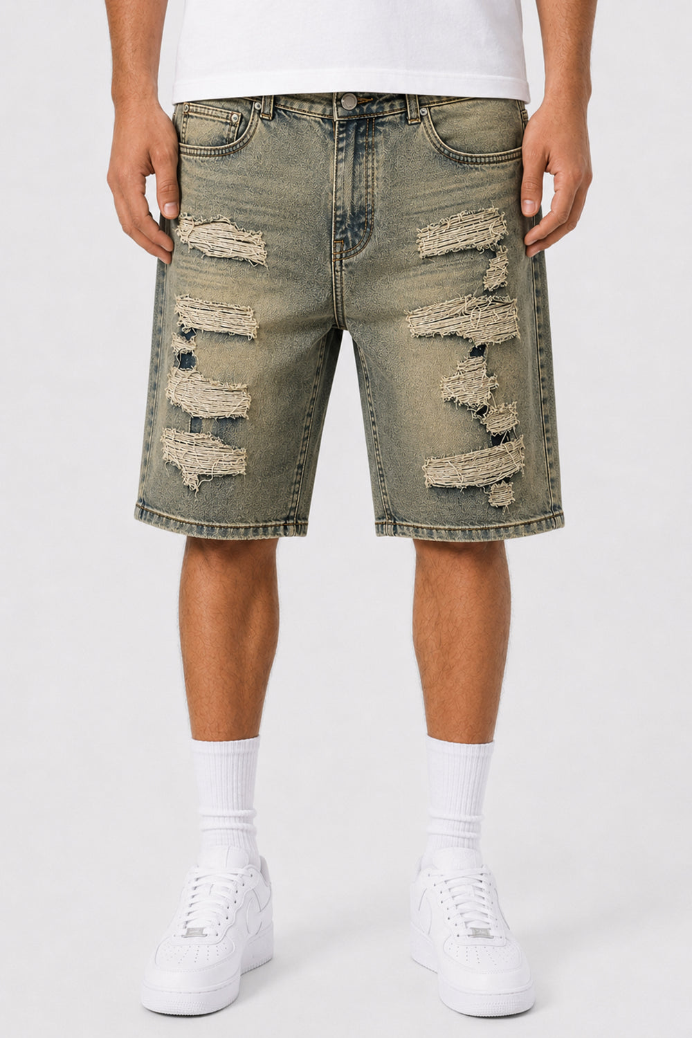 Artisan Tear Shorts (Antique Vintage) (M7616D)