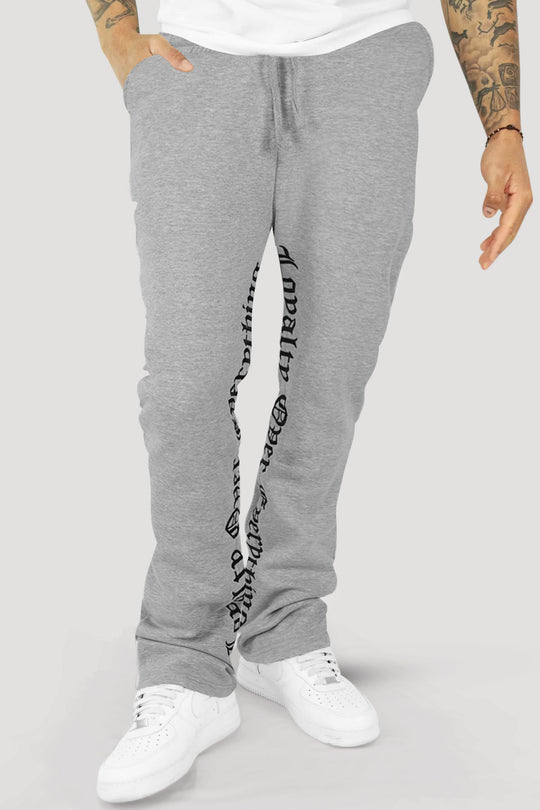 ZCL Loyalty Fleece Stacked Pant (Grey)