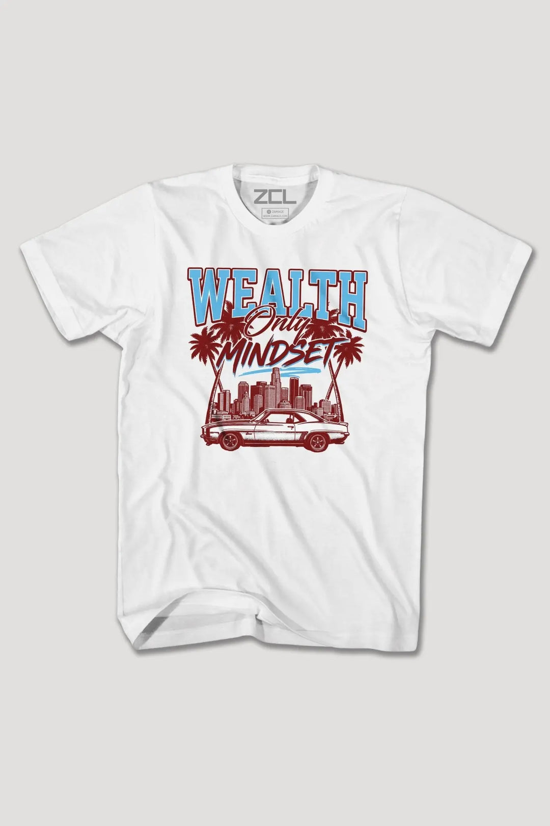 WEALTH ONLY MINDSET TEE - Zamage