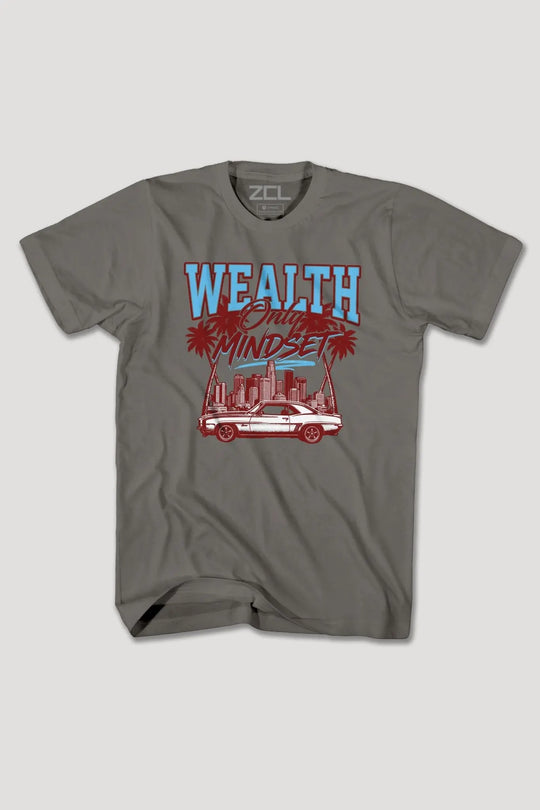 WEALTH ONLY MINDSET TEE - Zamage