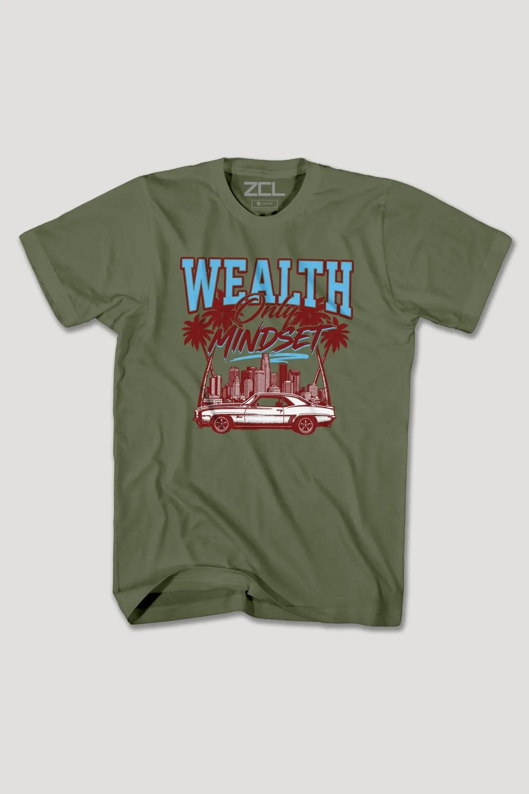 WEALTH ONLY MINDSET TEE - Zamage
