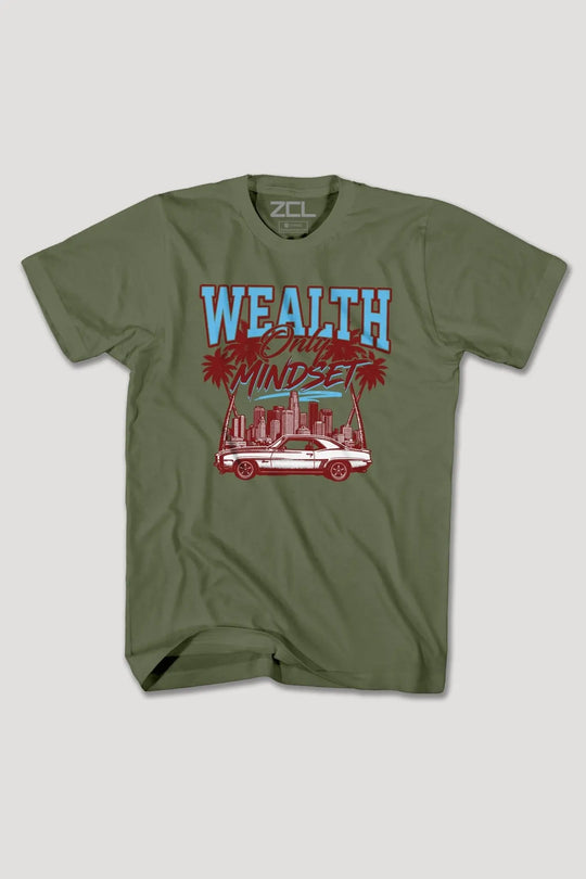 WEALTH ONLY MINDSET TEE - Zamage