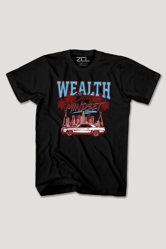 WEALTH ONLY MINDSET TEE - Zamage