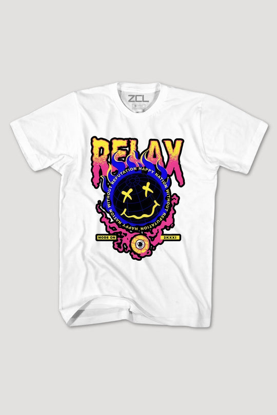 Relax Tee (Multi Color Logo)