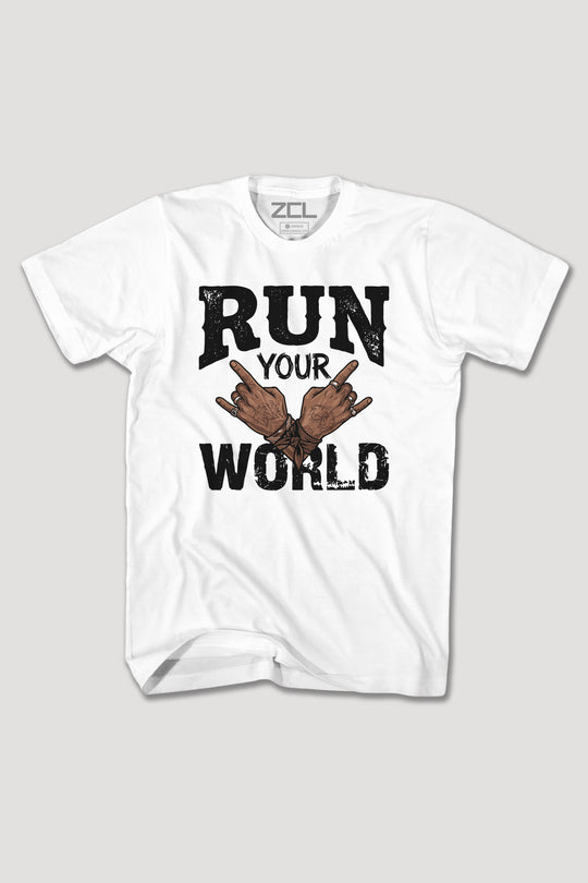 RUN YOUR WORLD TEE