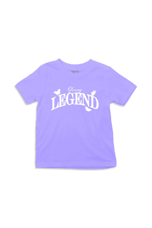 Kids Young Legend Tee (White Logo) - Zamage