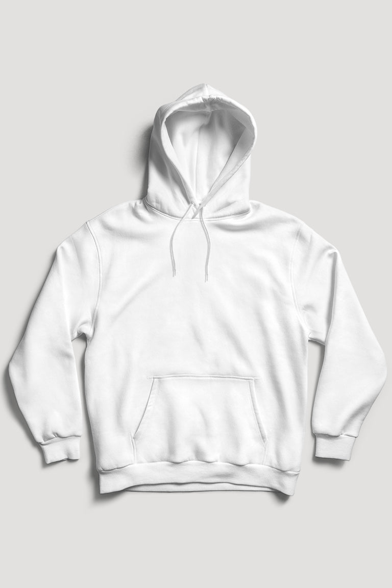 ZCL Essential Parker Hoodie (White)