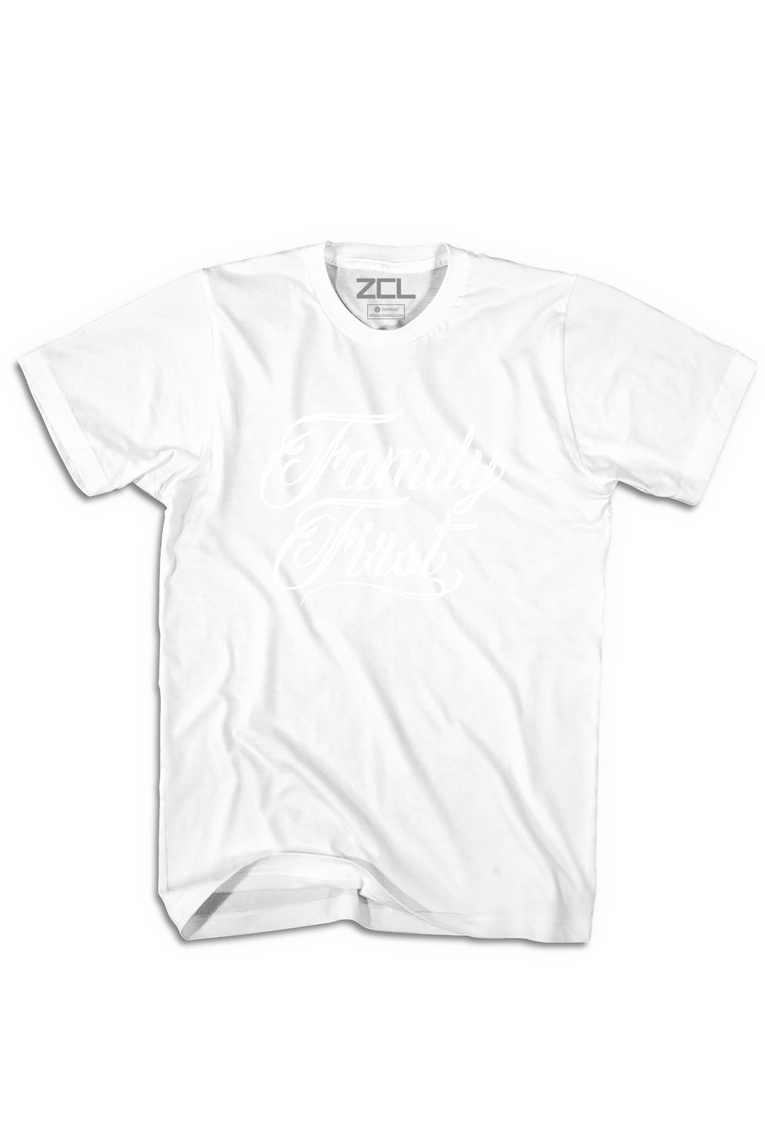 Family First Tee (White Logo)