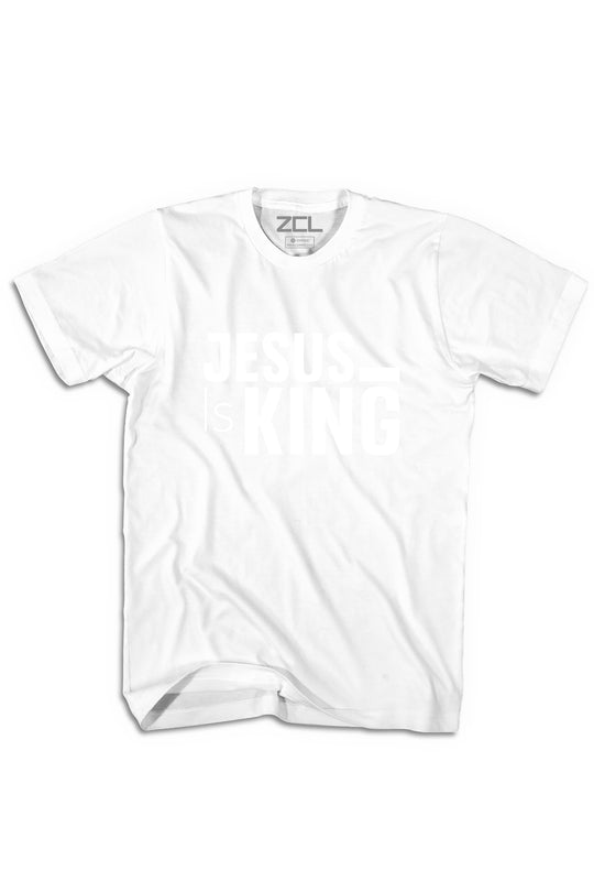 Jesus Is King Tee (White Logo)