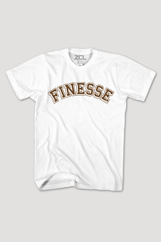 Finesse Tee (Brown Logo)