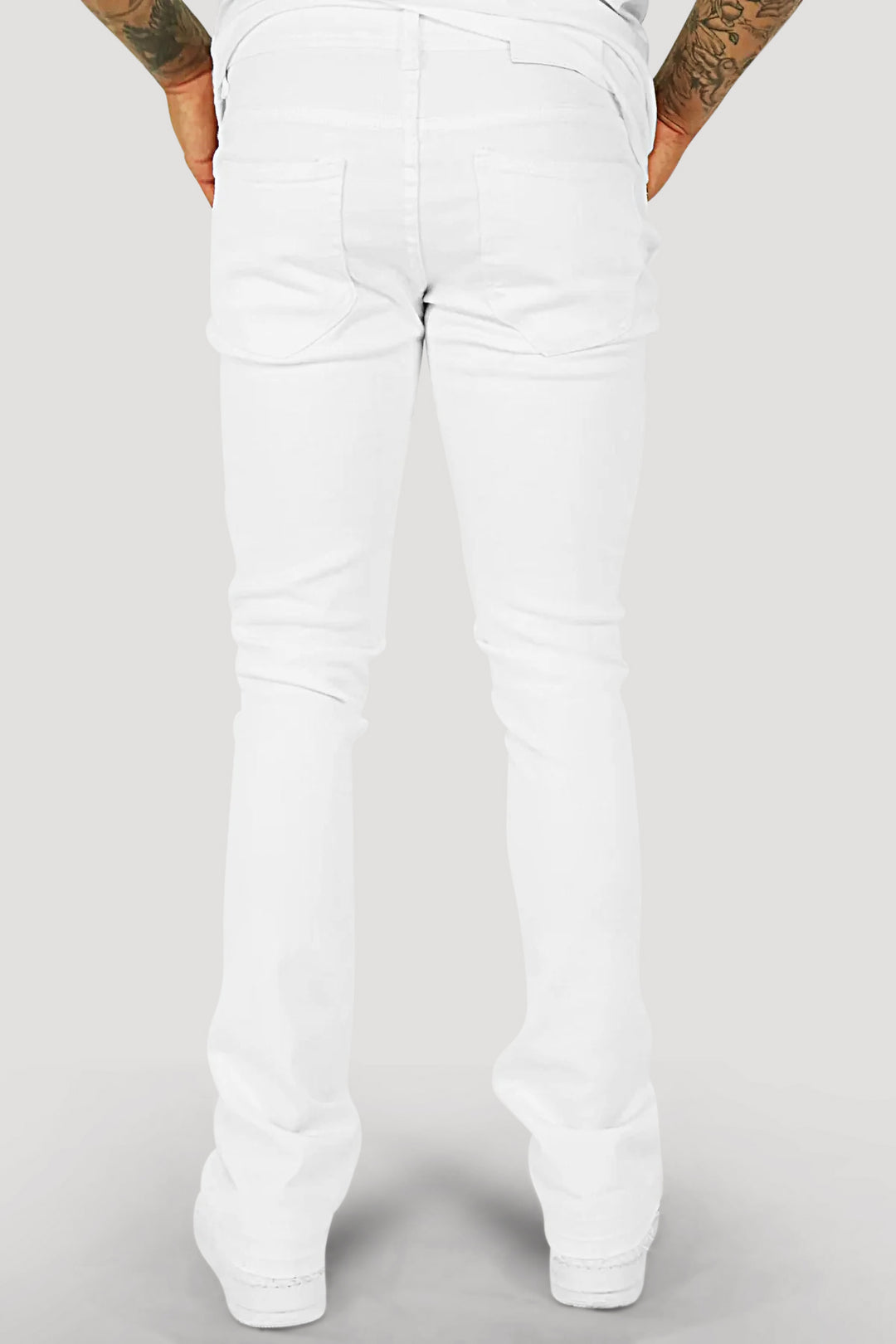 Vortex Stash Pocket Stacked Denim (White)