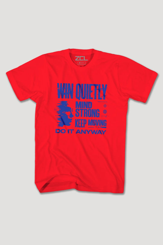 WIN QUIETLY TEE - Zamage