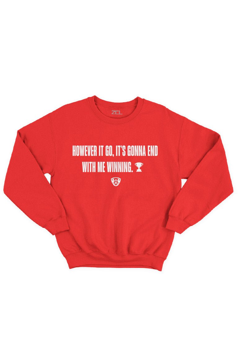 Winning Crewneck Sweatshirt (White Logo) - Zamage