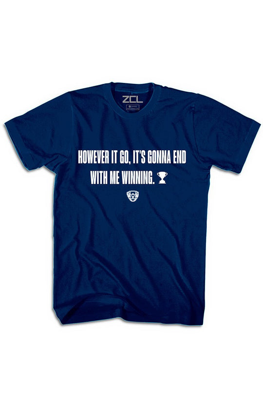 Winning Tee (White Logo) - Zamage