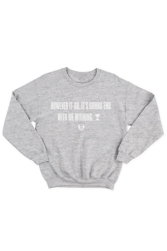 Winning Crewneck Sweatshirt (White Logo)