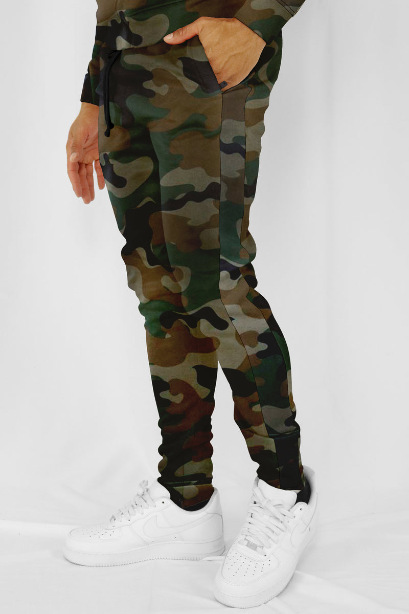 Camo Track Pants (Woodland) (100-413)