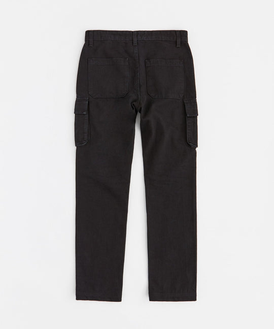Work Cargo Denim (Jet Black) (RSP-430) - Zamage