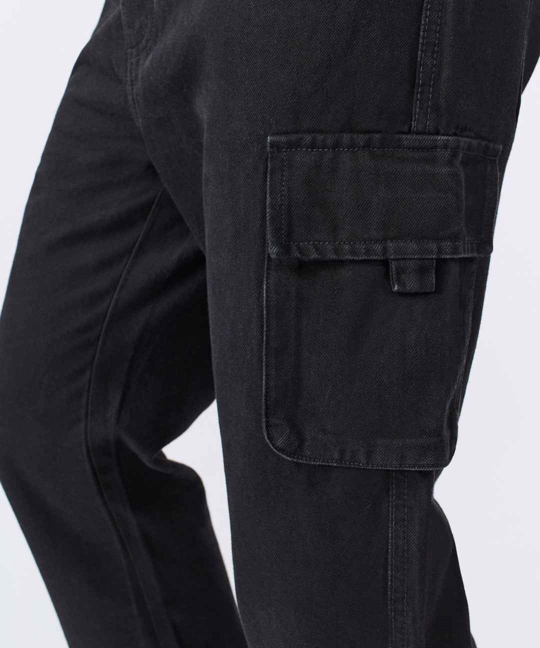 Work Cargo Denim (Jet Black) (RSP-430) - Zamage
