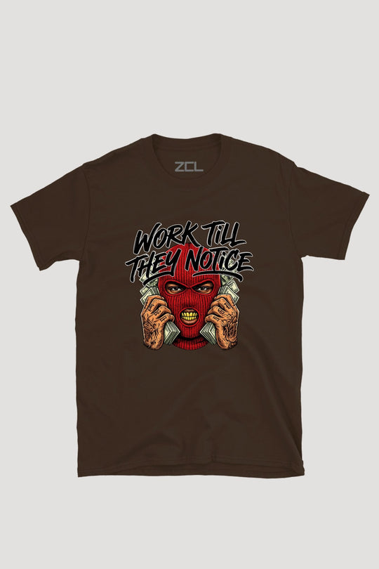 WORK TILL THEY NOTICE TEE - Zamage