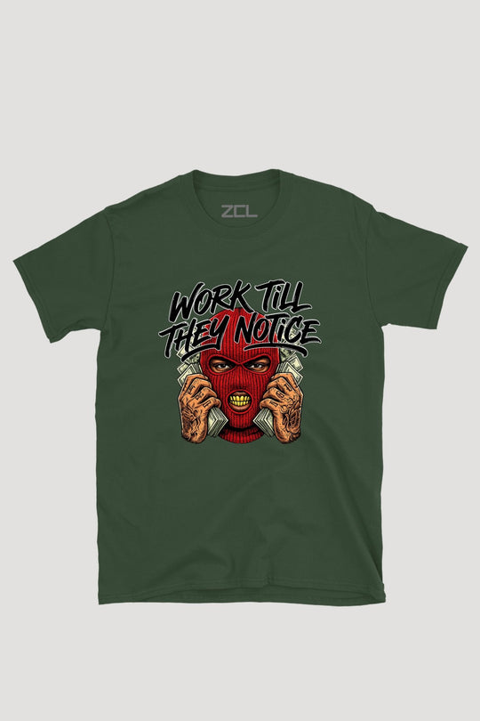 WORK TILL THEY NOTICE TEE - Zamage