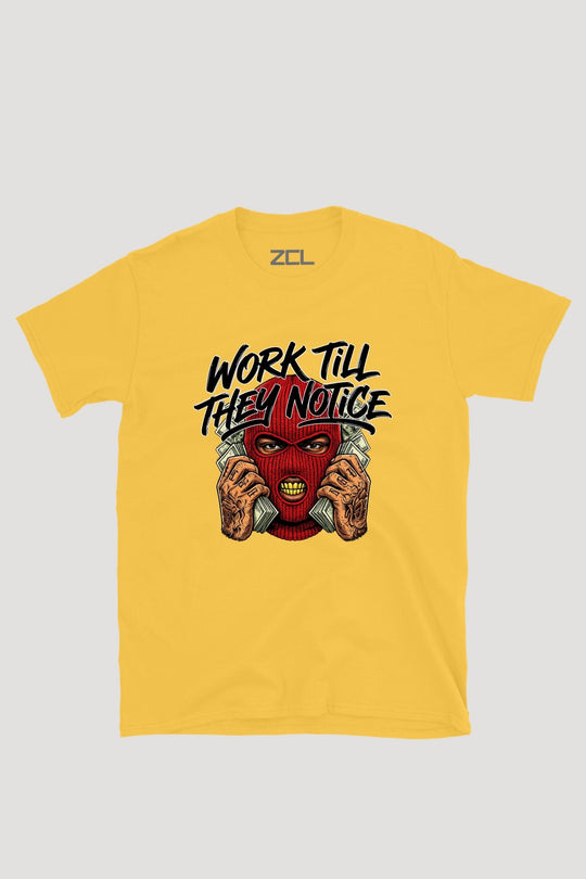 WORK TILL THEY NOTICE TEE - Zamage