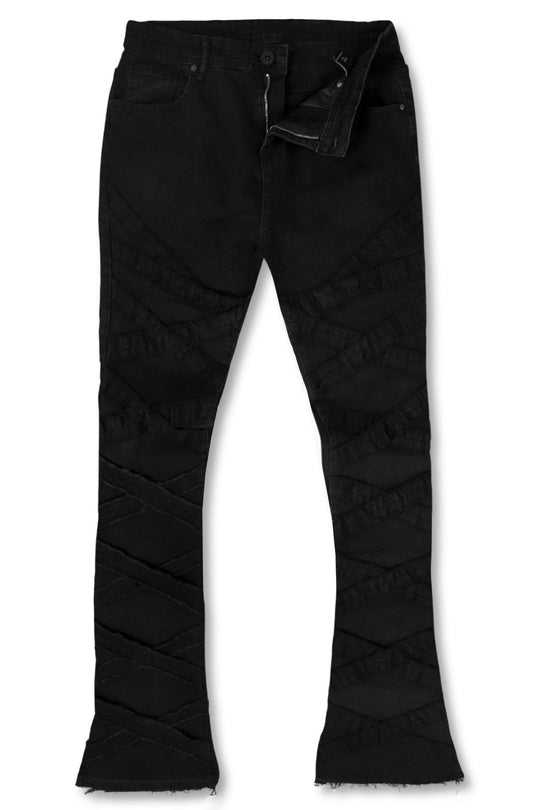 X'D Out Super Stacked Denim (Black Wash) - Zamage