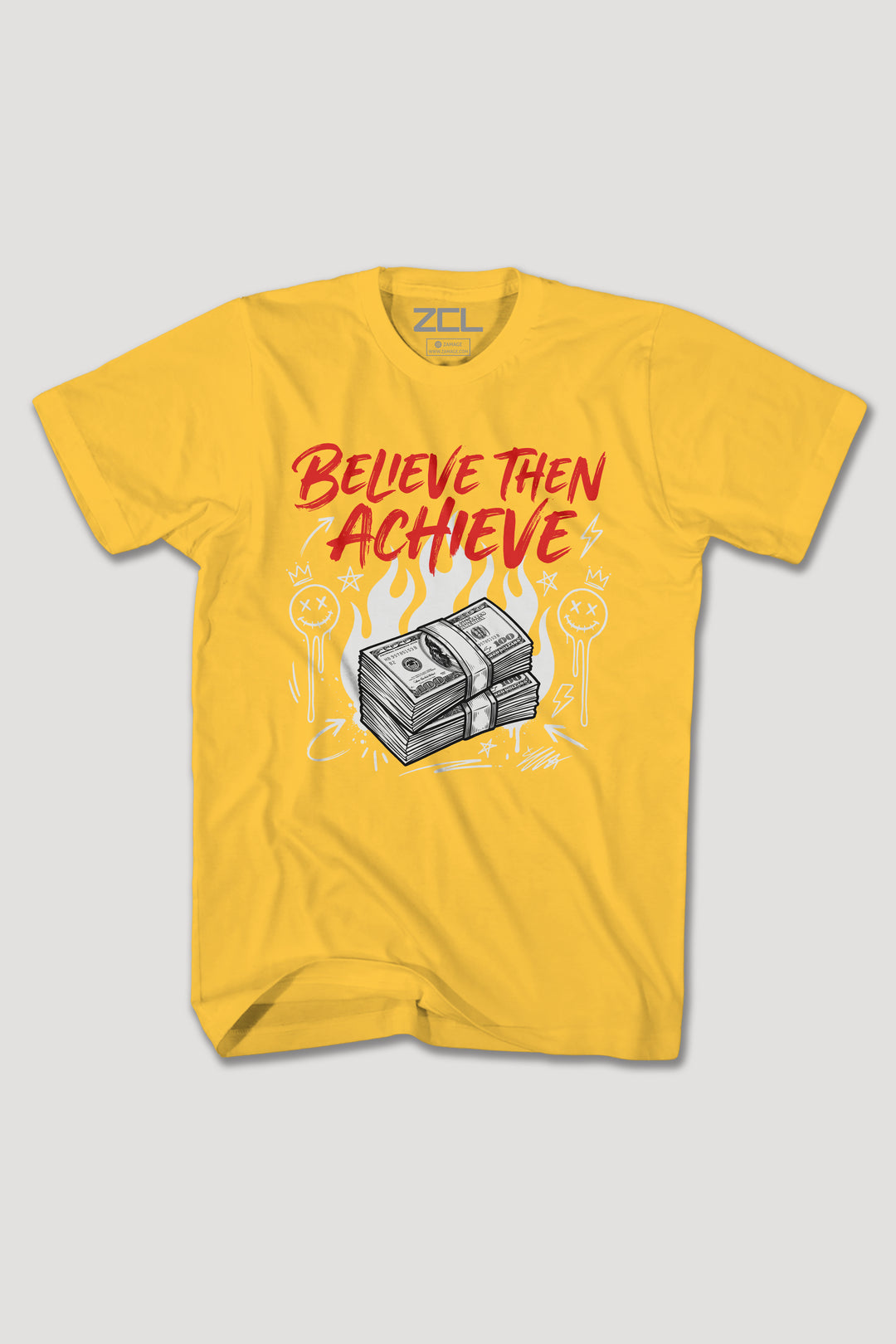 BELIEVE THEN ACHIEVE TEE