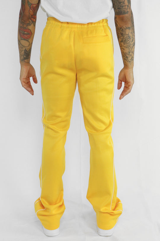 Stacked Track Pant (Gold) - Zamage