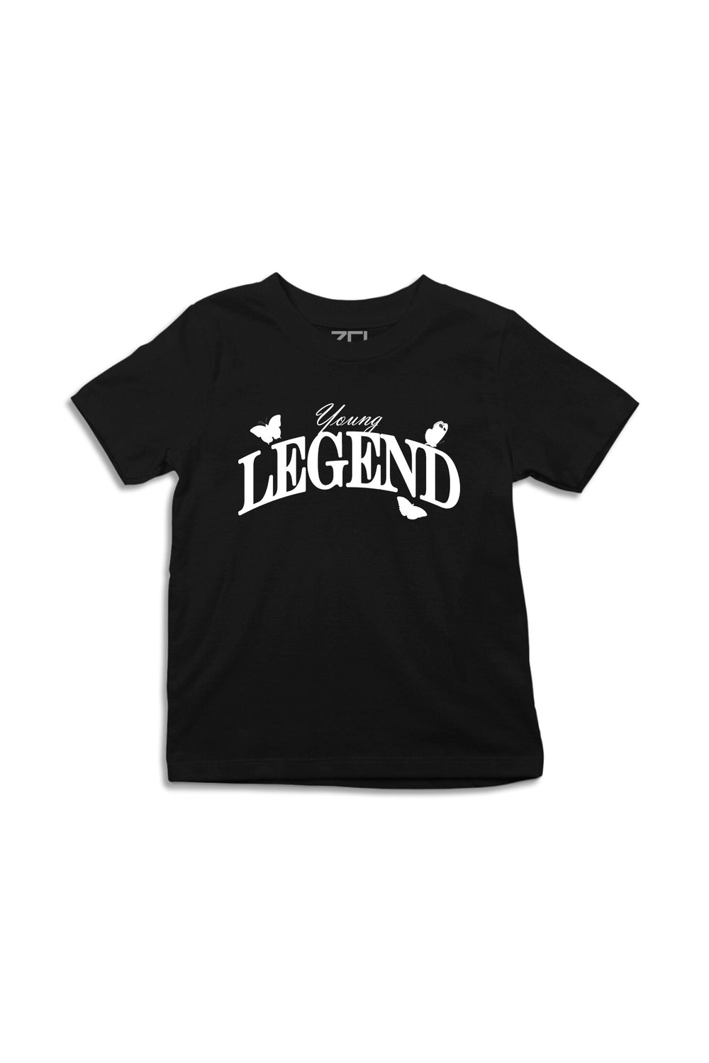 Kids Young Legend Tee (White Logo) - Zamage