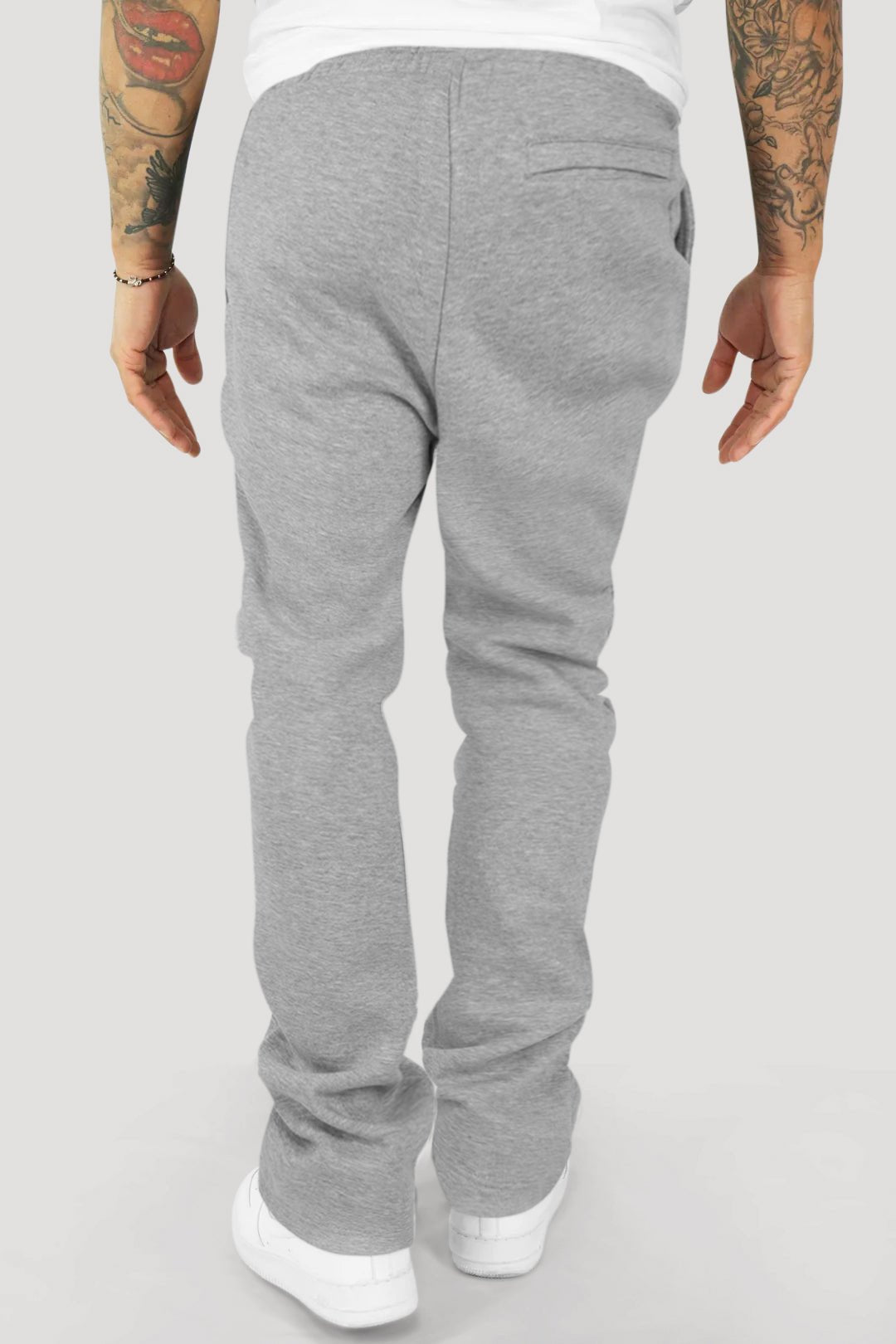 ZCL Elite Fleece Stacked Pant (Grey) - Zamage