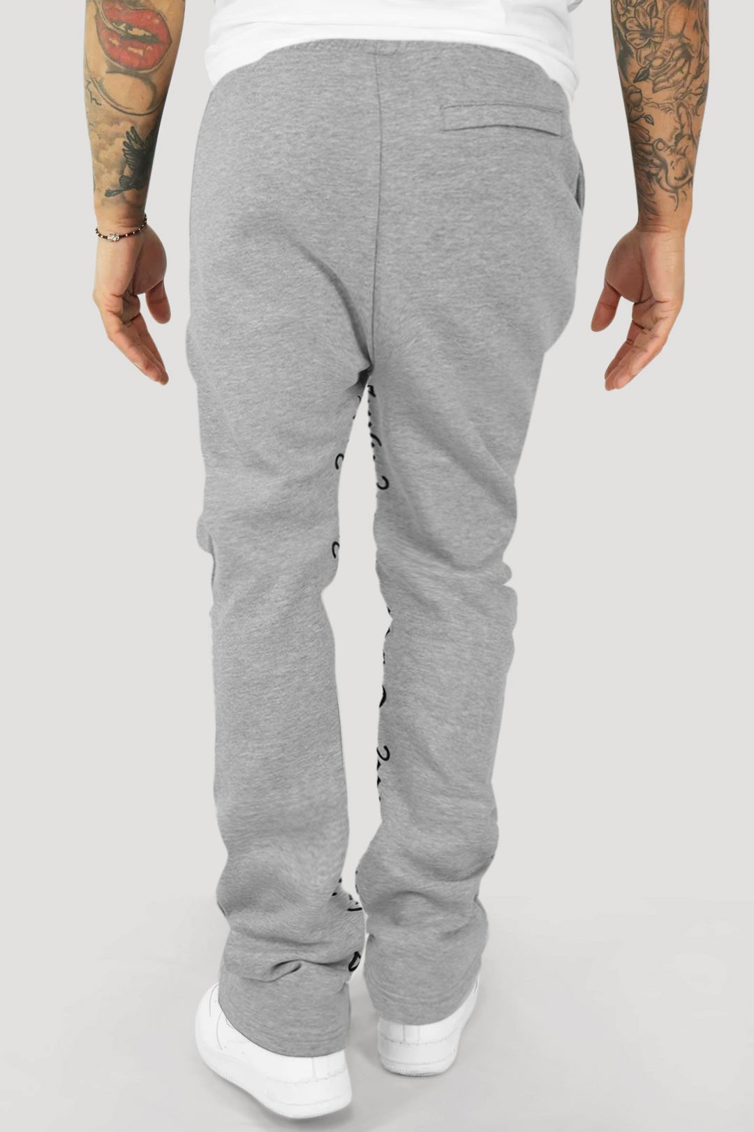 ZCL Loyalty Fleece Stacked Pant (Grey) - Zamage