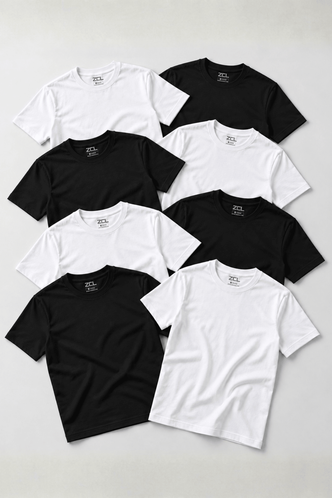 ZCL Premium Tee Bundle (8 - Pack) - Zamage